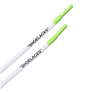 أحذية الأربطة جولة سيليكون مغمس نصائح شعار مخصص المطبوعة رباط الحذاء - Product Image 2