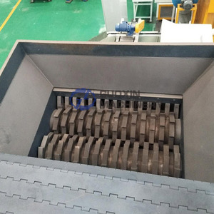 Máquina Trituradora de Bolsas Tejidas de Doble Eje Guoxin Machinery, Máquina de Reciclaje y Trituración de Residuos Domésticos - Product Image 2