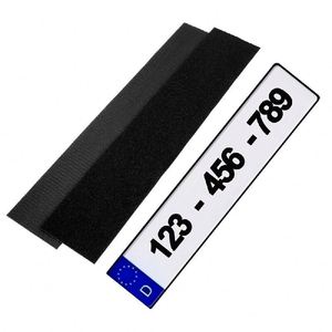 Cinta Adhesiva para Portaplacas de Coche al por Mayor, Almohadillas Adhesivas Removibles con Cierres de Gancho y Bucle Reutilizables - Product Image 1