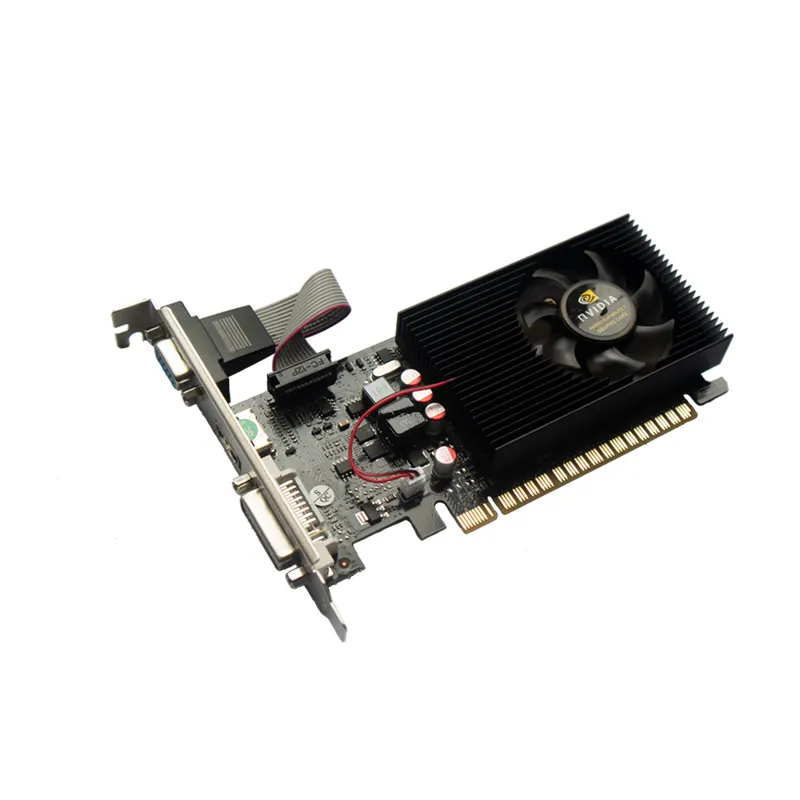 New Original GT710 GT730 GT740 Graphics Card with 2GB 4GB 128bit DRR3 Geforce PCI Interface for Desktop Use with Fan Cooler
