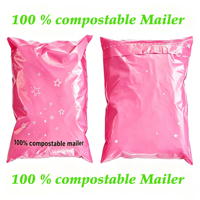 Sacs d'expédition biodégradables, durables, compostables, imperméables, avec logo personnalisé, sacs d'expédition auto-adhésifs, enveloppes de coursier en rouleau, chaussettes en fourrure