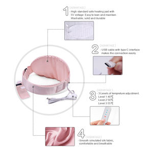 महिलाओं के लिए यूएसबी इलेक्ट्रिक हीटिंग हॉट पैक - Product Image 5