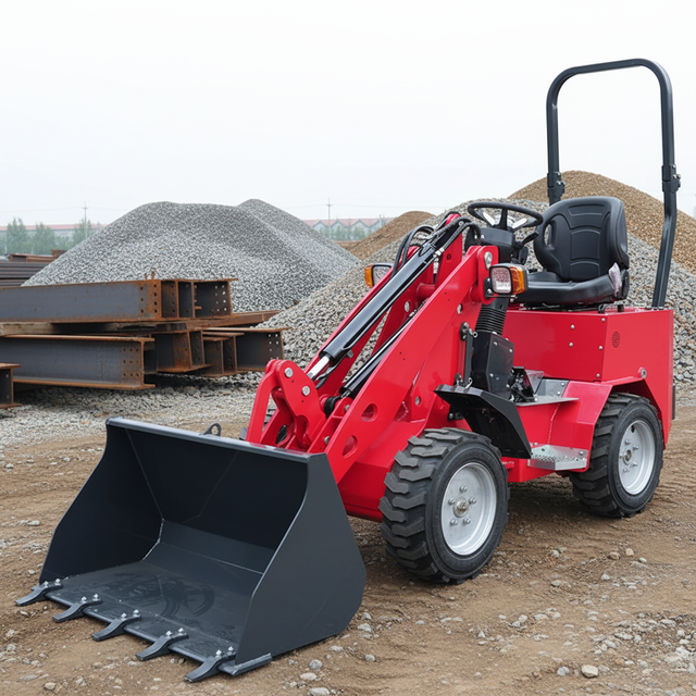 Easy to Operate Diesel Wheel Loader Multifunctional Municipal Handling Wheel Loader Fully Hydraulic Strong Power Wheel Loader
