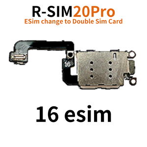 สำหรับ <span class=keywords><strong>iPhone</strong></span> 16 Plus ช่องใส่ซิมการ์ดแบบคู่พร้อมสายแพร - Product Image 1