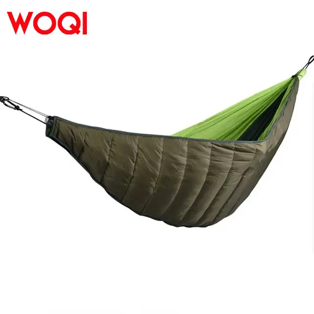 WOQI hamac de camping d'hiver simple et double épaissi sac de couchage grande taille balançoire isolée hamac couette