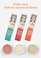 Grosir Makanan Basah Kucing Terlaris - Camilan Stik Protein Rasa Ayam dan Sapi dalam Kemasan Kantong