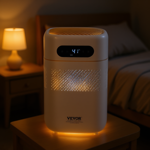 เครื่องเพิ่มความชื้นแบบระเหยน้ำ Vevor 5 ลิตร พร้อมไฟกลางคืนสำหรับใช้ในห้องนอน - Product Image 2