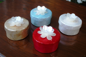 Handmade Capiz Shell <b>Trinket</b> <b>Box</b> For Party Favors Decorative Jewelry Storage Gift <b>Box</b> Wholesale - Product Image 2