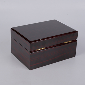 DS Luxury Elegant Protective Eco-Friendly Rectangle Wooden <b>Watch</b> Storage <b>Case</b> with MDF Material Gift Box Model DSO-1082 - Product Image 2
