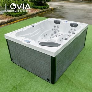 Nuevo Producto Lovia: Lujosa Bañera de Hidromasaje Exterior de Acrílico con Jacuzzi, <span class=keywords><strong>Spa</strong></span> para Natación y Tina Caliente con Certificación ETL - Product Image 4