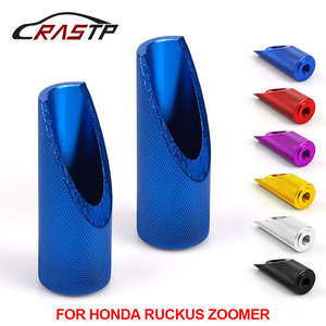 Pédale arrière en alliage d'aluminium pour scooter et moto, pièces de mise à niveau, argent, rouge, noir, or, bleu, violet ENL015 - Product Image 5