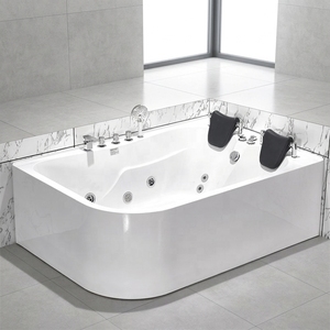 Baignoire à remous moderne pour deux personnes en acrylique de 1200 mm avec jets à vendre - Product Image 5