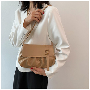 Bolsos de mano plisados de moda para mujer, recién llegados, bolsos cruzados, bolso de hombro para mujer - Product Image 5