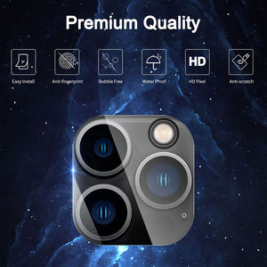 3D Anti-graffio copertura completa obiettivo della fotocamera di protezione in vetro temperato per <span class=keywords><strong>iPhone</strong></span> 14 15 <span class=keywords><strong>Pro</strong></span> <span class=keywords><strong>Max</strong></span> 13 <span class=keywords><strong>12</strong></span> 11 16 Plus protezione dello schermo - Product Image 2