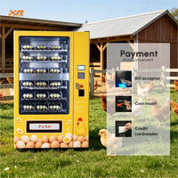 Máquina Expendedora de alimentos frescos popular XY, con sistema de refrigeración y elevación, puede vender una variedad de frutas y verduras.