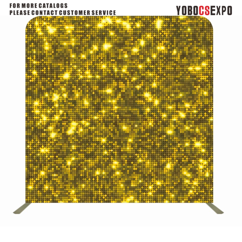 Durable 8ft Aluminum Tube Stand Tension Fabric Cover Pillow case Backdrop 360 Photo Booth Backdrop Parts