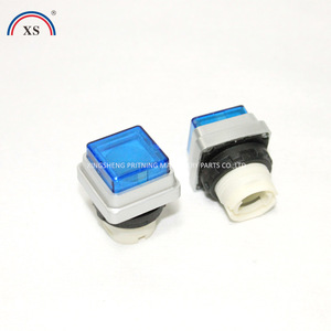 สวิตช์ปุ่มกดไฮเดลเบิร์ก Sm Cd102 24v ขั้วต่อสกรูพลาสติกแบบเรืองแสงเต็มรูปแบบ Ip40 สำหรับเครื่องพิมพ์ - Product Image 2