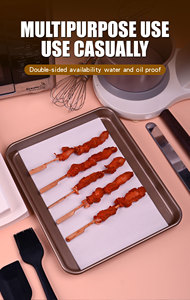 Không tẩy trắng không dính giấy da giấy cuộn nhiệt độ cao chống thấm giấy cho bánh - Product Image 5