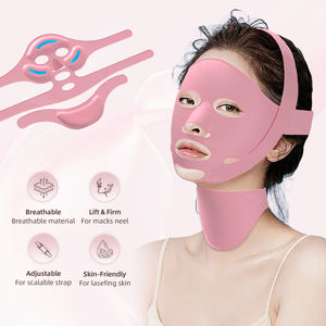 Sangle faciale en silicone pour le remodelage du menton, bande de serrage pour le cou et les joues, réducteur de double menton, <span class=keywords><strong>masque</strong></span> liftant en V - Product Image 4