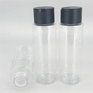 Bouteille en plastique cylindrique PCR PET de 12 oz, emballage vide avec finition de 33 mm pour huile capillaire, sérum, <span class=keywords><strong>traitement</strong></span> et produits de salon - Product Image 1
