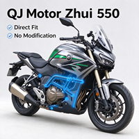 Barre de protection anti-chute pour moto, accessoires de modification de protection de cadre pour QJ Motor Zhui 550 Chase 550