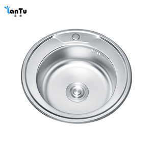 <span class=keywords><strong>Vente</strong></span> directe d'usine d'éviers <span class=keywords><strong>de</strong></span> cuisine ronds en acier inoxydable <span class=keywords><strong>de</strong></span> haute qualité et à bas prix, adaptés aux cuisines d'appartements - Product Image 6