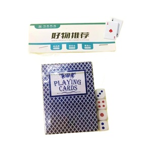 Playing Cards With <b>Dice</b> <b>Set</b> Educational Toy For Kids And Family Games Youth Teenagers Square Corners Wholesale - Product Image 3