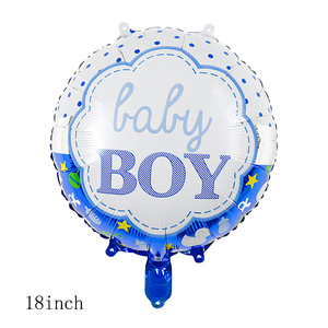 Decorazioni per <span class=keywords><strong>la</strong></span> festa di rivelazione del sesso del primo compleanno del bambino, per maschietto o femminuccia - Palloncini e foil - Product Image 4