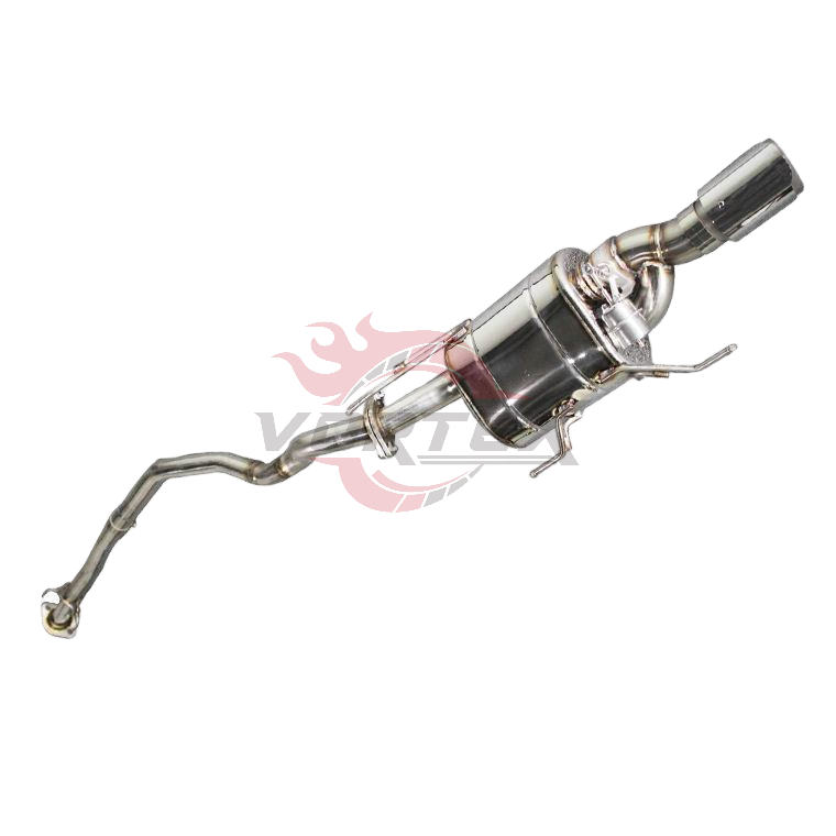 Kit D’échappement Complet Pour Nissan Tiida 1.6/1.8 – Silencieux Avant Et Arrière, Acier Aluminié