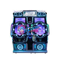Parc coloré nouvelle salle d'arcade de poinçon de divertissement de haute qualité jeux à jetons Machine de danse de jeunesse de haute qualité