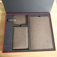 Ensemble personnalisé de haute qualité coloré porte-passeport et étiquette de bagage avec ordinateur portable
