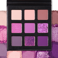 Palette de fards à paupières secs de voyage personnalisable, finition scintillante lumineuse, poudre métallique pour le maquillage des peaux claires