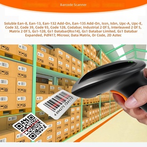 Lecteur de codes-barres sans fil BWHS-25 STD 2D 1D <span class=keywords><strong>QR</strong></span> 2.4G, nouvelle conception, haute performance, plug-and-play, pour POS, commerce de détail - Product Image 5