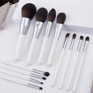 Cangzhou Makeup <b>Brush</b> Set 12-Piece Synthetic Hair Wooden Handle Foundation <b>Brushes</b> - Product Image 2