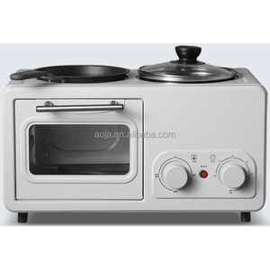 Aoja Máy làm bữa sáng lành mạnh 3 trong 1 với nồi cà phê thiết bị nhà bếp điện đa dụng Nồi chiên không khí <span class=keywords><strong>mini</strong></span> lò nướng - Product Image 4