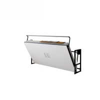 Lit pliant portable multifonctionnel de taille unique au design moderne, mécanisme de lit pliant pour enfants