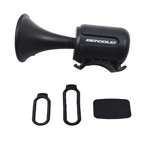 Sonnette de <span class=keywords><strong>vélo</strong></span> électrique pour VTT, <span class=keywords><strong>vélo</strong></span> de route, <span class=keywords><strong>voiture</strong></span> électrique - Fixation universelle <span class=keywords><strong>sur</strong></span> guidon - Product Image 1