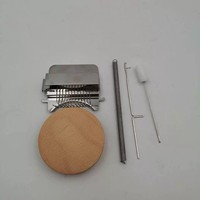 Machine à tisser le tissu Spring Upgrade, 14 crochets, en bois, pour la réparation de jeans et la réparation de chaussettes