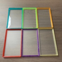 Защитная пленка PSA Slab Guard Wrap из прозрачного акрила, градиентный бампер из ТПУ для дорожного чехла для карт, 41 цвет