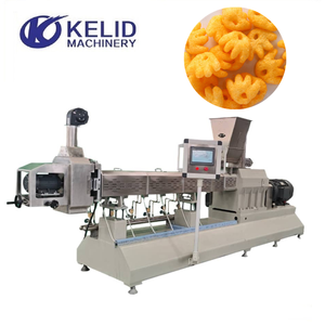 New Double Screw Extruder Full Production Line Large Capacity Electric/Gas Steam Puffing Cheese Ball Puffed <strong>Corn</strong> <strong>Snacks</strong> Making - Product Image 5