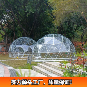 <b>Igloo</b> <b>Dome</b> Prefab Bubble House Hemispherical Aviation Aluminum Modern Design Hotel Use Professional Installation Required - Product Image 5