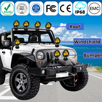 Nouveau 60W LED lumière de travail 4 pouces 30W Spot faisceau LED lumière de conduite pour Jeep tracteur camion ATV feux de voiture