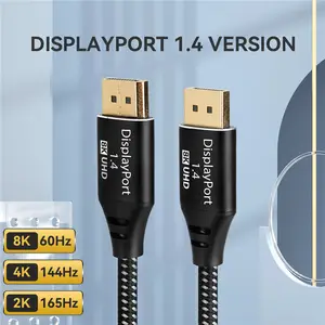 Ugreen — câble Displayport 1.4 8k Hdr 144hz, Port d'affichage 60hz, adaptateur DP vers DP, pour PC portable, TV