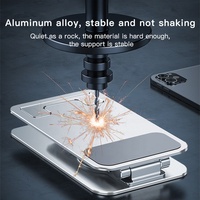 IFacemall Usine En Gros Personnalisable En Alliage D'aluminium Rotation Pliable Tablette Support De Téléphone pour iPad