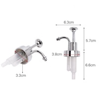 Tête de pompe de presse de shampooing et de lavage corporel Distributeur de savon Sun God Tête de pompe à 33 dents Accessoires de salle de bain