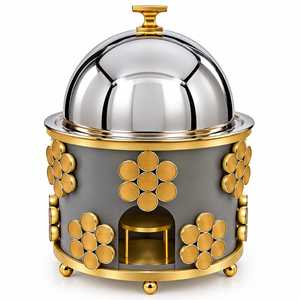Restaurant <b>Buffet</b> Stainless Steel Serving <b>Set</b> for Professional Food Presentation Hotel Dining and Commercial Catering Operations - Product Image 1