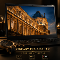Nouvel ordinateur portable professionnel 14,1 pouces FHD pour Intel Core I5 8e génération 8 Go de RAM 256 Go de SSD Windows 10