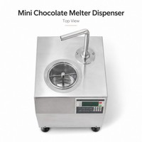 Mini-machine à chocolat chaud professionnelle, petite, pour la fonte et la distribution de chocolat liquide