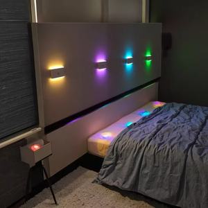Luces Nocturnas LED Inteligentes Recargables con Sensor de Movimiento y Cambio de Color, Protección para los Ojos, Lámpara LED con Sensor para Mesita de Noche - Product Image 1