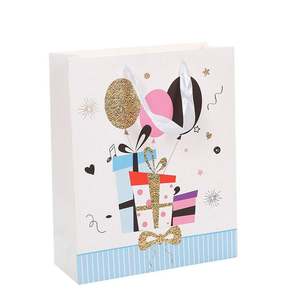 Bonne qualité, vente en gros, beau sac cadeau en papier personnalisé pour ballons bougies d'<span class=keywords><strong>anniversaire</strong></span> - Product Image 5